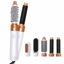Brosse Soufflante Coiffante 5 en 1, Basse Vitesse, Blanche, Prise UE