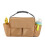 (Camel) Stroller Organizer Bag Waterproof Nylon Universal Baby Stroller Storage Bag Large Capacity Black 4
