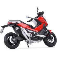 Desk decoration alloy diecast motorcycle model in 1:18 scale for XADV collection display 1:18 red