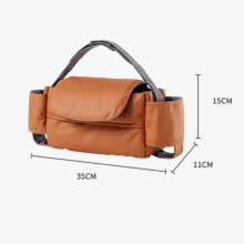 (light blue) Stroller Organizer Bag Baby Stroller Storage Hanging Bag Universal Mom Diaper Bag Basket for Toddler Kids Cart Black Large Capacity