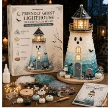 (S) Christmas Tree DIY Kit Sea Glass for Craft Christmas Tree Home Ornament BestGift