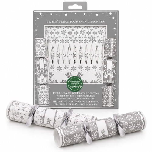 6 Make Your Own Christmas Cracker Kit Snowflake