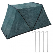 (Green, 80*34*35cm) Foldable Plant Sun Shade Cover Outdoor UV Protection Tent Garden Seedling Mosquito Net Cover Green