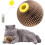 Refillable Catnip Scratch Ball – Interactive Play Toy to Keep Kittens Active 1