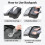 Airbag Backpack with Vacuum System, 60 L Expandable Backpack, Vacuum Compression Black 4
