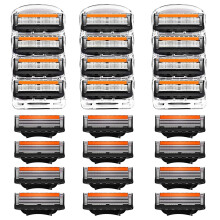 ProGlide Wet Razor Men's Razor Blades, 24 Replacement Blades for Wet Razors, Fusion 5 Blades Value Packs, Pro Glide Razor Blades, Fusion 5 Proglide