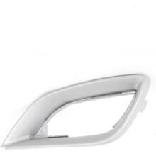 Fog light grille compatible with Benz W251 R280 R300 R320 R350 R430 R500 2006–2009. Front bumper, fog light, cover, frame, trim (silver left).