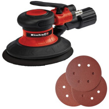 Ponceuse excêntrica pneumática Einhell TC-PE 150 (plano de 150 mm de diâmetro, 6 papéis abrasivos)