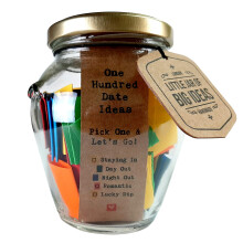 ?  100 Date Ideas  Pick One  Let's Go  Unique Thoughtful Gift  Unique Gift  Handmade Gift (Standard) 314 ml