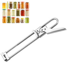 Lid Opener Stainless Steel Helper Jar Opener, Bottle Opener, Adjustable Opening Aid Lid Opener Deal for Weak Hands, Seniors with Arthritis