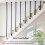 Stair railing, Lshaped, wrought iron, prevents falling, black (1 piece) 5
