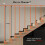 Stair railing, Lshaped, wrought iron, prevents falling, black (1 piece) 2