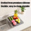 Silicone Dish Drying Mat, NonSlip HeatResistant  Drip (Green) 2