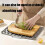 Silicone Dish Drying Mat, NonSlip HeatResistant  Drip (Green) 5