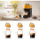 2PCS Double Espresso Reusable Coffee Pod, for  Vertuo Next,Coffee Capsule Shell Reusable Filter(80+150ml) 2