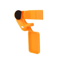 Support de Nacelle pour pour Osmo Pocket 4 PRO : Protection D'Écran et D'Objectif, Support Anti-Vibration, Clip de Protection Orange