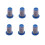 Pack of 6  Teejet Poly Check Valve Tip Strainer w/SS 50 Mesh Opens @ 5 PSI  4193APP550SS 1