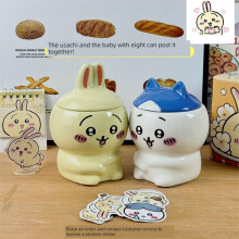 (yellow, Other) Jiyikawa Usachi Mini Bus Mug Cute Ceramic Coffee Cup Kawaii Birthday Gift for Girls White 350ml
