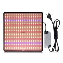 45W LED Growth Light for Measuring Sub Board, Indoor Plant Vegetable Tent Flower Growth Light - EU Plug with