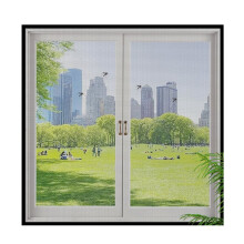 Window Screen, DIY Cut-to-Fit Mesh with Self-Adhesive Hook & Loop, Breathable Fine Net for Mosquito Insect Protection