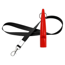 Red Dog Whistle 211.5 with Whistle Straps Food Grade ABS Standardized Frequency Loud Long