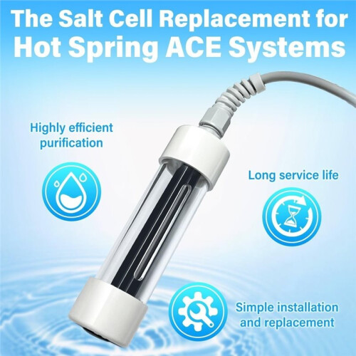 The Salt Cell Replacement for Ace System, Salt Cell Replacement 76078 Worked, Longer  Between Spa Water Changes,1Set 1