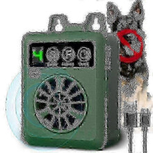 Effective Safe Ultrasonic Dog Bark Deterrent Device for Outdoor Use - Anti Barking Sonic Silencer
