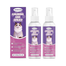 (2pcs) Cat Calming Spray 60ml, Soothing AntiStress Pheromone Spray for Cats, Help Reduce Scratching & Unwanted Marking for Travel Thunder Vet Visits