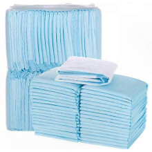 50 Pack Absorbent Pet Bed Pads Waterproof and Disposable 45x60cm for Incontinence Support