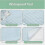 Waterproof dog pee pads Compatible with training - large reusable 2-pack 5