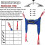 ULift Sling with Commode CutOut, Four Point Support, Size M/L, 500 lbs, Blue 5