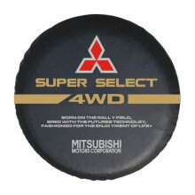 Car Spare Wheel Cover for Mitsubishi Pajero Sport 19962008, Waterproof Dustproof Tire Cover Ref: 2887
