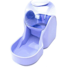 Kibble And Water Dispenser, Water (3.8 L) And Food (1.5 Kg) Dispenser for Dogs And s, Plastic, Pet Water Dispenser, Pet l (food Feeder, Blue)