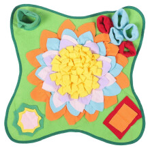 Dog Snuffle Mat Foraging Mat Slow Feeder Washable Lint Material
