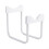 Hydration Made Simple inverted stand for bottled water with spout (white) 1