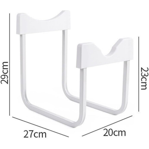 Hydration Made Simple inverted stand for bottled water with spout (white) 1
