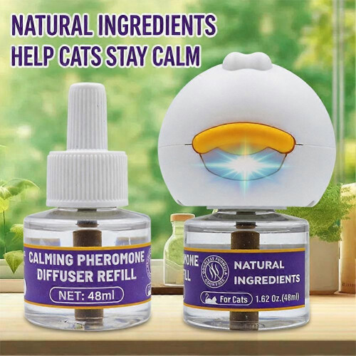 (For Dog) 48ml 1 Diffuser 3 Soothing Liquid Pheromones Emotion Stabilizing Soothing Agent Set 2