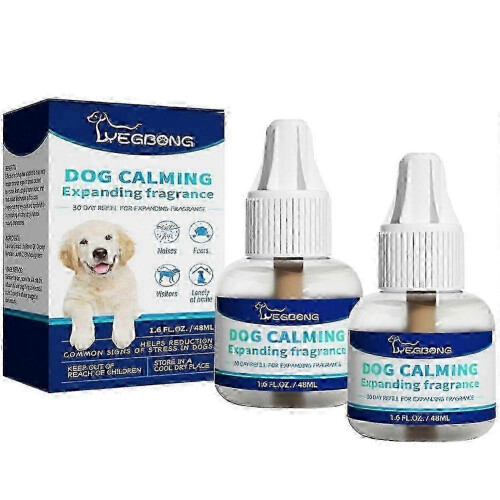 (2pcs) 2025 Dog Calming Pheromone Diffuser Refill Relieve Anxiety Stress Barking Chewing_yg1