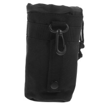 Isolated water bottle protective cover, durable Oxford with strap for outdoor activities, compatible with plastic bottles.