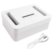 Metal Timed Lock Box, Lock Box with Child Lock and LED Display,Self-Control Timer Locker for Phones, Snacks, Alcohol