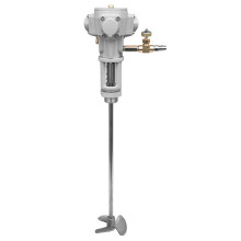 5 Gallon Pneumatic Paint Mixer 1/8 HP Automatic Paint Mixer Paint Mixer Air Agitator Mixing Tool With Stainless Steel Impeller Silver, 1 1 Silver