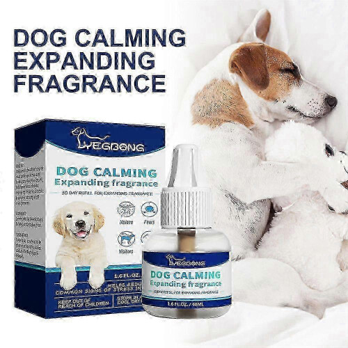 (4pcs) 2025 Dog Calming Pheromone Diffuser Refill Relieve Anxiety Stress Barking Chewing_yg1 1
