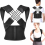 Posture corrector, posture trainer for women and men, adjustable back straightener, breathable shoulder strap, back support. 1