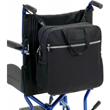 Wheelchair bag rear, wheelchair bag side bag, wheelchair backpack black