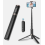 Selfiestickstatief van 152 cm, alles-in-één aluminium telefoonstatief 1