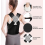 Posture corrector, posture trainer for women and men, adjustable back straightener, breathable shoulder strap, back support. 4