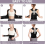 Posture corrector, posture trainer for women and men, adjustable back straightener, breathable shoulder strap, back support. 5