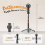 Multifunctionele magnetische mini-selfiestick met 360 draaiing 3
