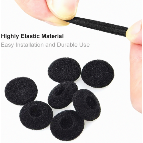 Coussinets d'oreille pour casque audio, coussinets en mousse, casques de rechange 1