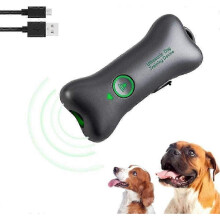 Anti Bark Device for Dogs Ultrasonic Anti Bark Device for Dogs, Dog Training Tool Rechargeable Portable Anti Bark Device Safe and Humane Indoor Outdoo